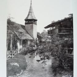 Photo Fred BOISSONNAS 1896 Ruisseau Église XVI Suisse