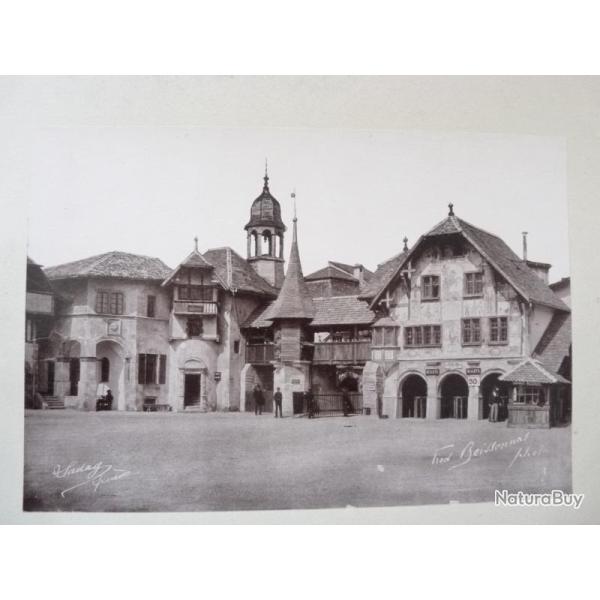 Photo Fred BOISSONNAS 1896 Village Suisse I