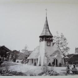 Photo Fred BOISSONNAS 1896 Église du Village VIII Suisse