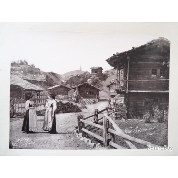 Photo Fred BOISSONNAS 1896 Valais Suisse XVII