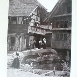 Photo Fred BOISSONNAS 1896 Lavandière VI Suisse
