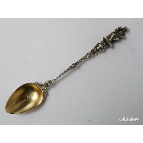 Cuill�re souvenir argent Nuremberg Allemagne Argenterie Art de la table