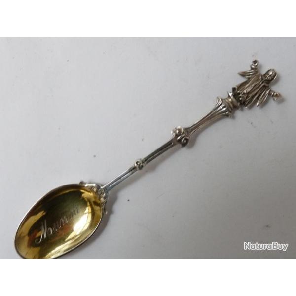 Cuill�re souvenir argent Munich Allemagne Argenterie Art de la table