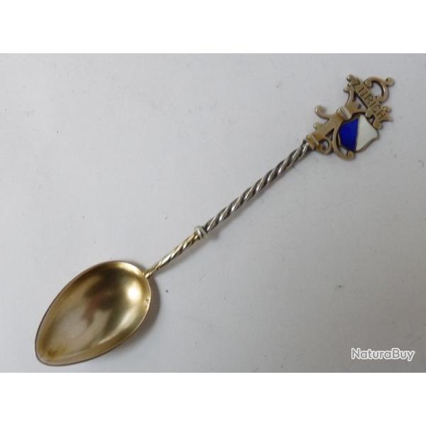 Cuill�re souvenir argent Zurich Suisse Argenterie Art de la table