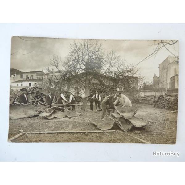 CPA Photo �cor�age du Li�ge D�masclage Fabricant Vieux M�tier