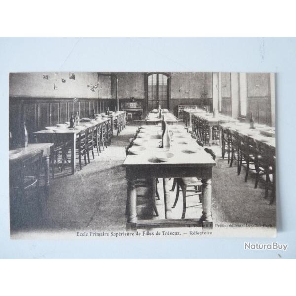 CPA 01 Ain Tr�voux �cole Primaire Sup�rieure des Filles R�fectoire Carte