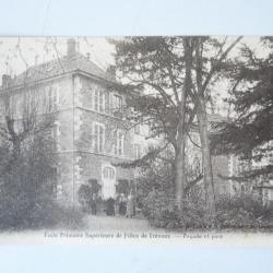 CPA 01 Ain Tr&eacute;voux &Eacute;cole Primaire Sup&eacute;rieure des Filles Fa&ccedil;ade