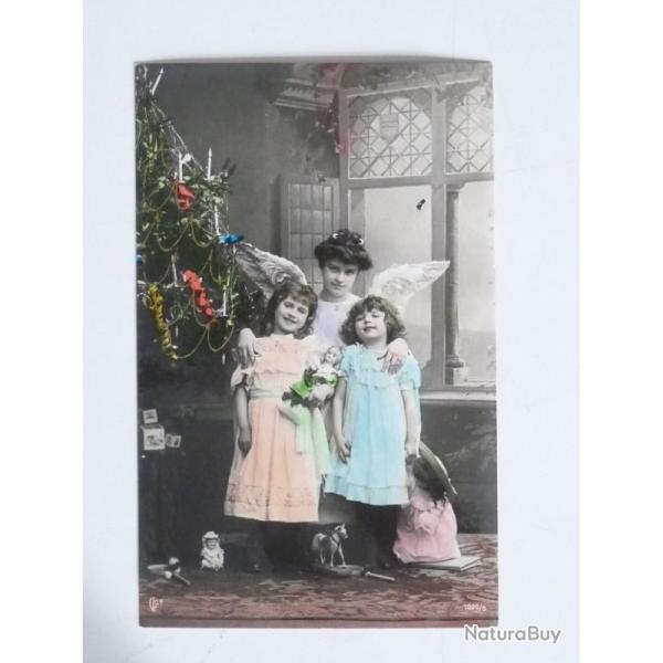 CPA Fantaisie No�l Ange GLCO 1020/5 Oranotypie ? Carte Postale