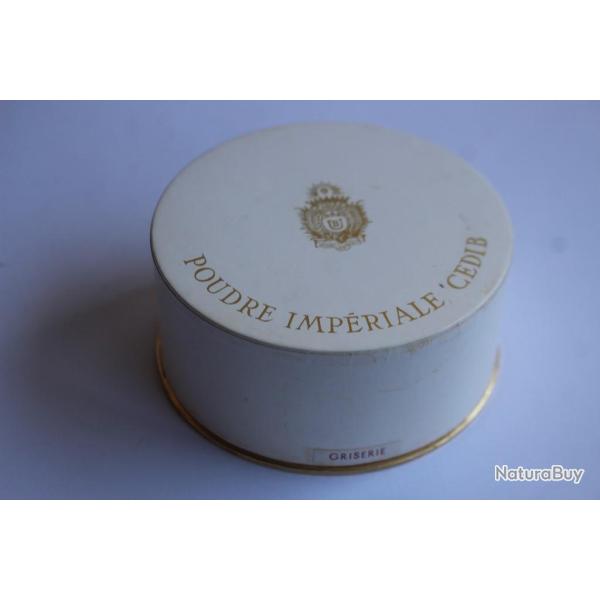 Boite � poudre IMP�RIALE CEDIB  Griserie parfum cosm�tique