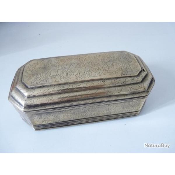 Boite Laiton Haute �poque Antiquit�s