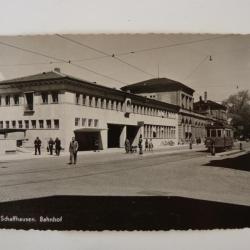 CP Suisse Schaffhouse Schaffhousen Bahnhof Gare Train