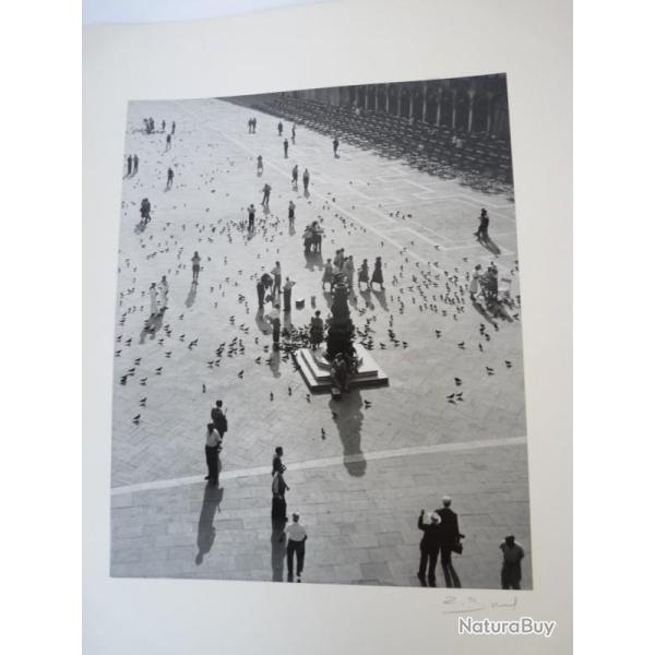 Photographie d'art Zo� BOREL Venise Place Saint Marc