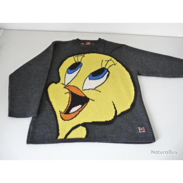 Pull LOONEY TUNES titi cartoon WARNER BROSS  v�tement