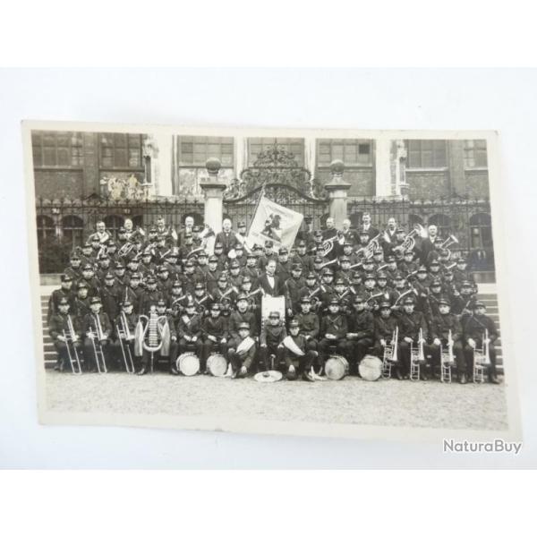 CP photo Suisse Knabenmusik der Stadt Zurich 1927 Musique Carte Postale