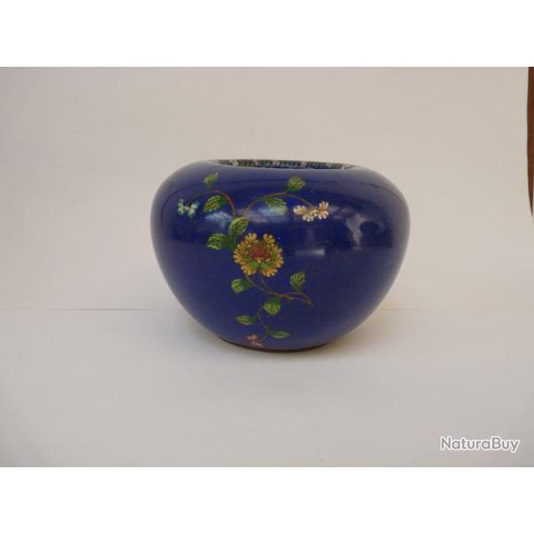 Vase �maux cloisonn�s Chine antiquit�s