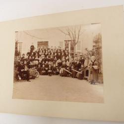 Photo ancienne d'époque 1890 F. Perret Paris École