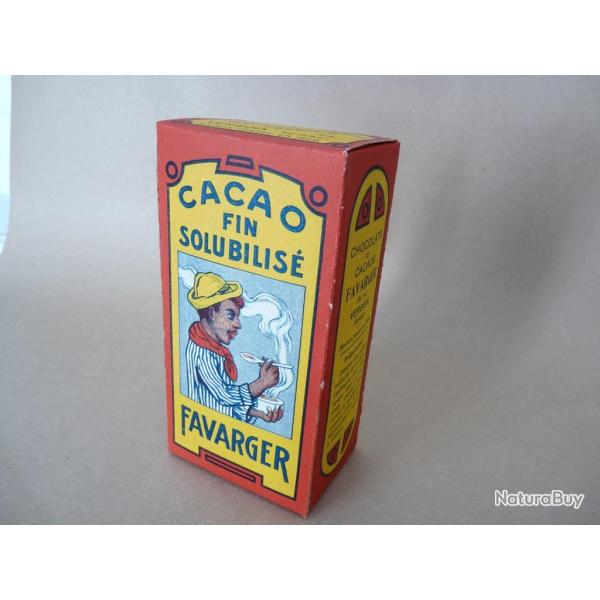 Boite chocolat FAVARGER 1910/30 collections publicit�s