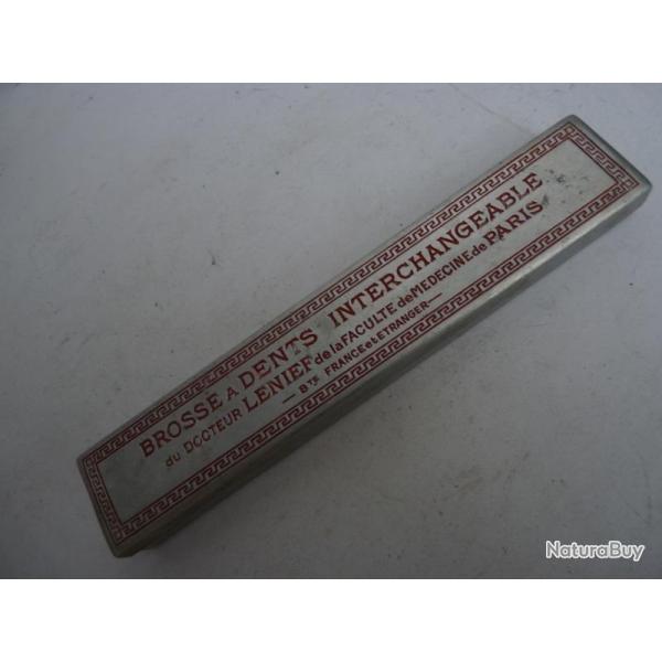 Boite pour brosse a dent aluminium dentiste Salle de bains Cosm�tique