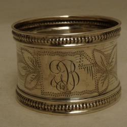 Rond de serviette argent  Art de la table