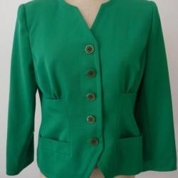 Veste laine MILA SCHON Verte Femme T40