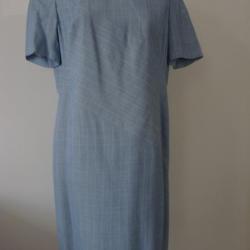 Robe Louis FERAUD Bleu Vêtement Mode Vintage