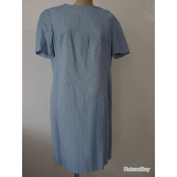 Robe Louis FERAUD Bleu V�tement Mode Vintage