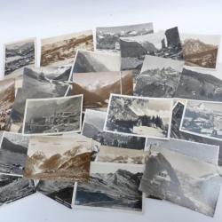 30 CP photo Suisse Montagne Cabane Carte Postale