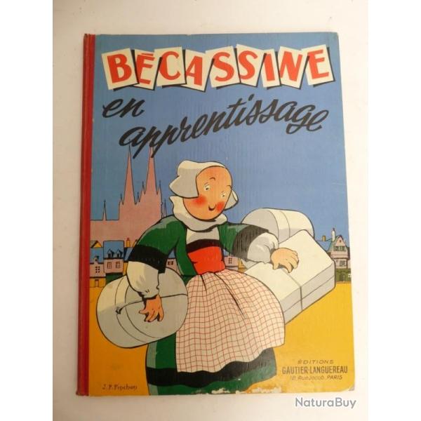 BD B�cassine en apprentissage 1951 PINCHON Bande dessin�e