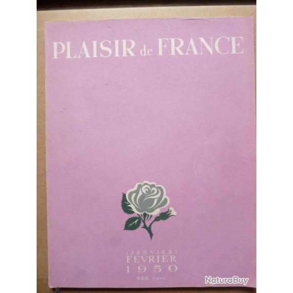 Revue Plaisir de France (Janvier) Fvrier 1950 N147 Art Mode