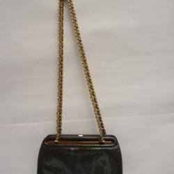 Ancien Sac à main lézard accessoire de mode vintage