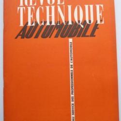 RTA Revue Technique Automobile N°39 1949 Auto Citroen 15 Six