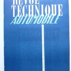 RTA Revue Technique Automobile N°37 1949 Auto Ford V8