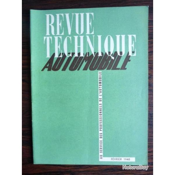 RTA Revue Technique Automobile N22 1948 Citroen T45