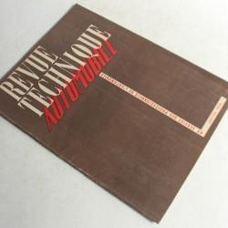 RTA Revue Technique Automobile N°21 1948 Moteur DOG