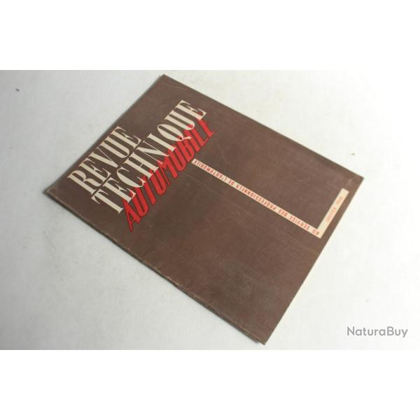 RTA Revue Technique Automobile N21 1948 Moteur DOG