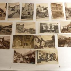 Ensemble de 15 CPA Suisse Fribourg Gruyères