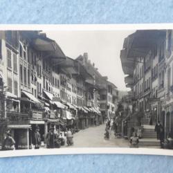 CP Suisse Berne Thun Hauptgasse Carte Postale