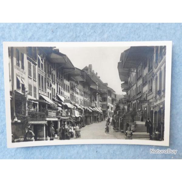 CP Suisse Berne Thun Hauptgasse Carte Postale