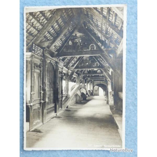 CP Suisse Luzern Spreuerbr�cke Kappellbr�cker Pont de Lucerne