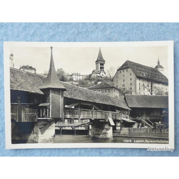 CP Suisse Luzern Spreuerbr�cke Kappellbr�cker Pont de Lucerne