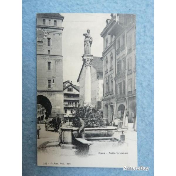 CPA Suisse Bern Seilerbrunnen Fontaine Carte Postale