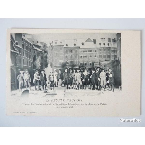 CPA Suisse Vaud Th��tre Le Peuple Vaudois