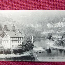 CPA Suisse Neuchâtel Hôtel du Saut du Doubs 1906 Carte postale