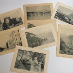 Ensemble Photo Paysages Suisses Suisse (x8)