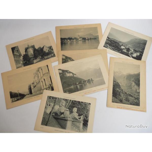 Ensemble Photo Paysages Suisses Suisse (x8)