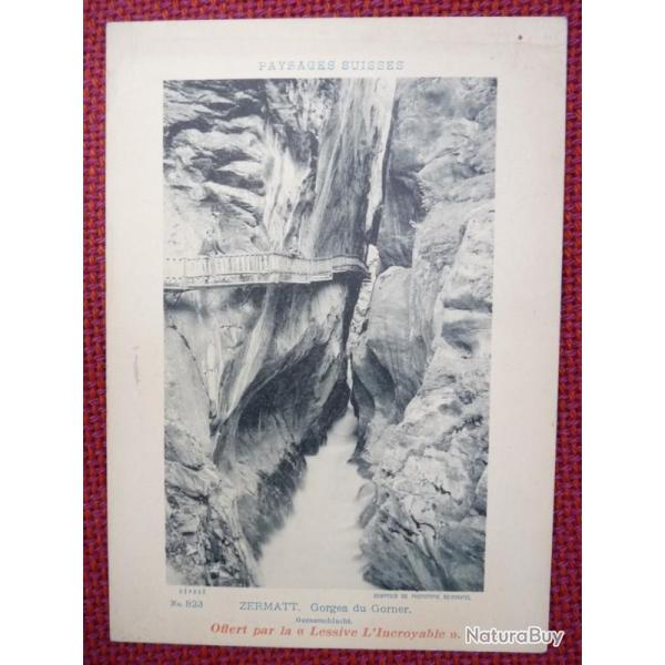 Photo Paysages Suisses Suisse ZERMATT Gorges du Gorner
