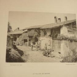 Photo Fred BOISSONNAS Suisse Village Bernex Campagne Suisse