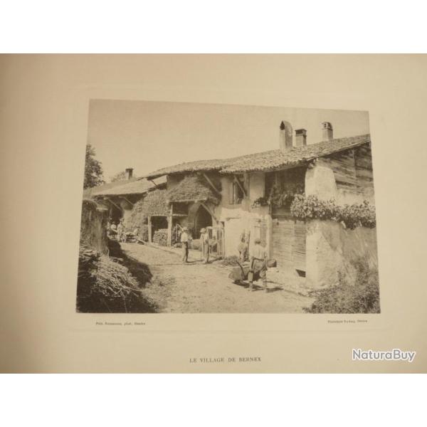 Photo Fred BOISSONNAS Suisse Village Bernex Campagne Suisse