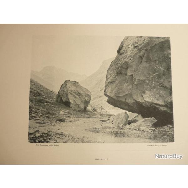 Photo Fred BOISSONNAS Suisse Solitude Montagne Suisse