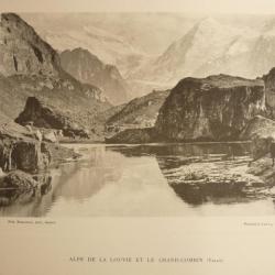 Photo Fred BOISSONNAS Suisse Alpes de la Louvie Grand Combin Valais